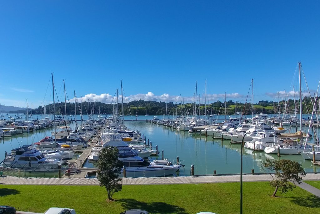 First port of call in the Bay of Islands